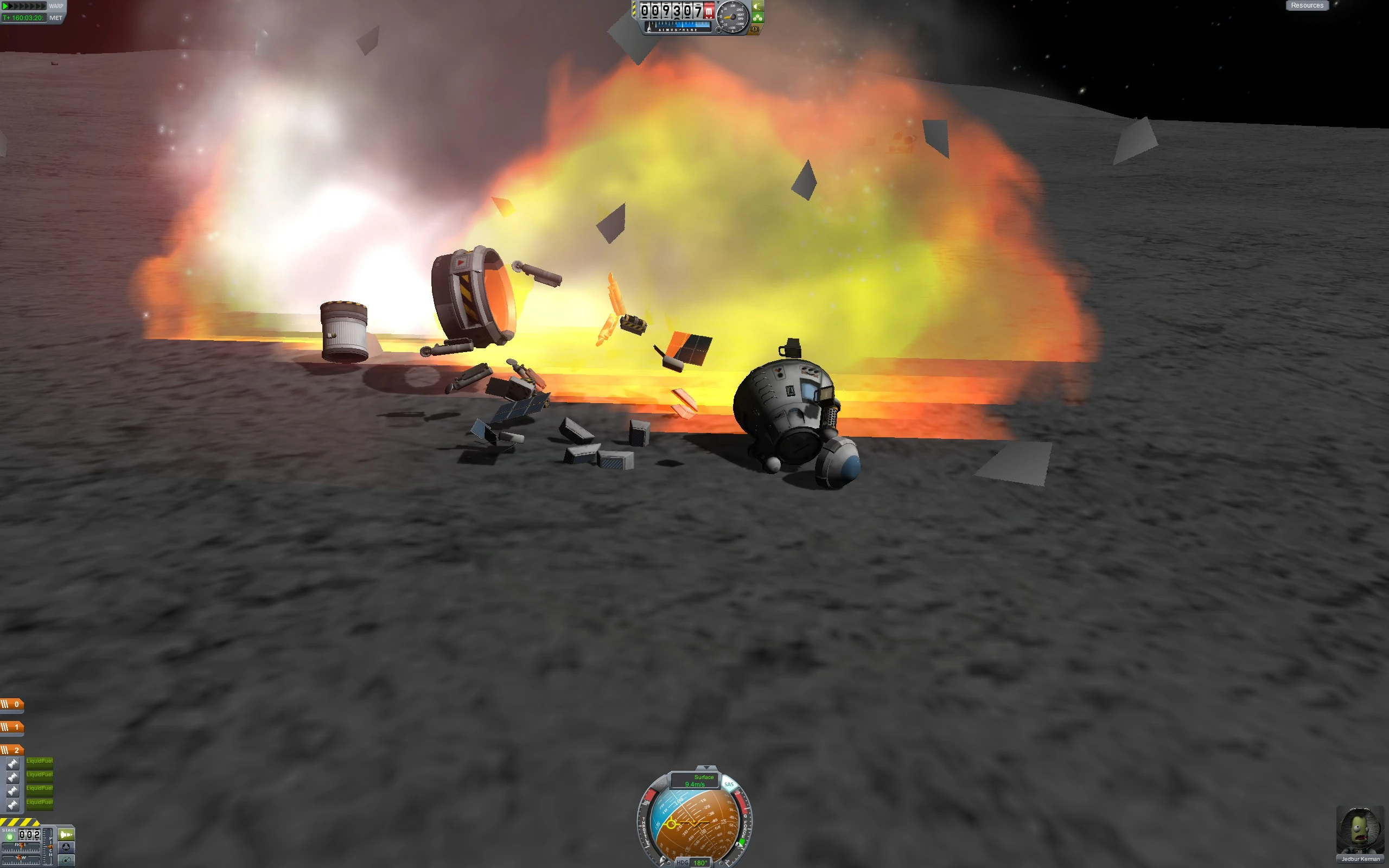 You see this happen an awful lot in KSP